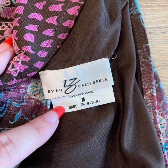 Vintage Y2K 2000s 90s funky midi skirt - Picture 3 of 3